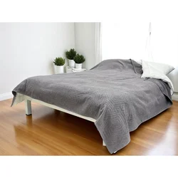 Frotirni prekrivač Winter 400g/m2 200x240cm Siva boja