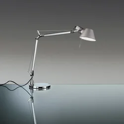 TOLOMEO MINI STOLNA LAMPA S POSTOLJEM KOMPLET ALUMINIJ E-27 A005910 + A008600