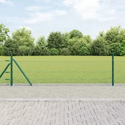 Heksagonalna ograda s betonskom osnovom 25 x 0,4 m Zelena Mreža