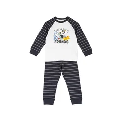 Chicco Pižama marine/svetlo modra/rumena/bela