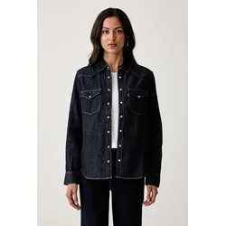 Levis srajca ženska denim HERITAGE WESTERN DENIM