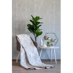 Dekordom ćebe eco blanket 150x200 - 19803-d - žakard krem ( 021355 )