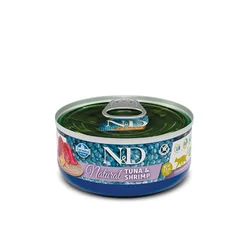 N&D konzerve za mačke Natural - Tuna&Shrimp 70g