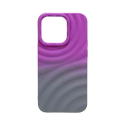 Maska za telefon OMBRE WAVE za Iphone 12 Pro (6.1) DZ4, Ljubičasta