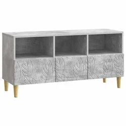 TV ormar 102 x 34,5 x 50 cm Betonska siva Konstruirano drvo