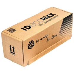 PAPIR OMOTNI SAĆASTI ROLA 80G 38CMX50M BI WRAP BOX SMEĐI - U KUTIJI