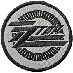 ZZ Top Circle Logo Iron-On Patch