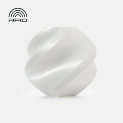 Bambu Lab PLA Silk+ White - tuljava