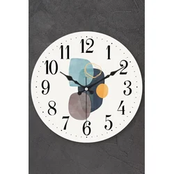 Wallity Zidni sat Myk1383-08, 36x36 cm, Beli