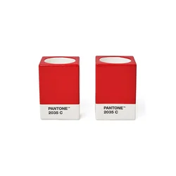 Pantone komplet svečnikov dekorativen iz porcelana