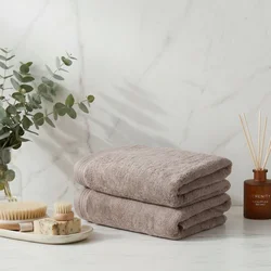 Lessentiel Maison Set peškira za kupanje, 2 komada, Bež