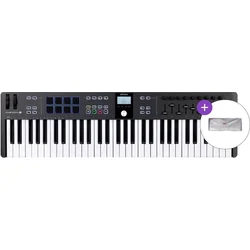 Arturia KeyLab Essential 61 mk3 SET 2 MIDI keyboard Black