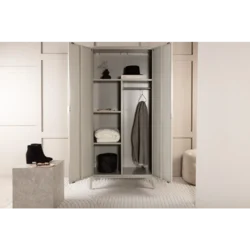 Venture Design Knjigarna Bakal 45x183x85 cm Bež