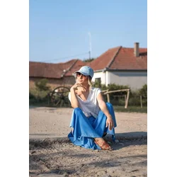 Ženske pantalone Amy, Svetloplave