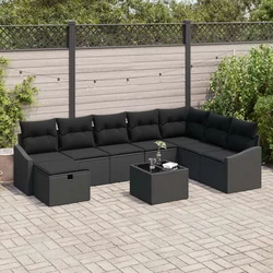 Set sofe s jastukom 8 pcs poliratan