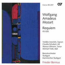 MOZART:REQUIEM KV626 /JEZOVŠEK/VOLLE/BERNIUS
