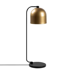 Opviq Epika 12246 Stona lampa, Crno-Zlatna