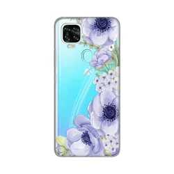 Silikonska maska za A1 Alpha 20+ Blue Roses Print Skin šarena