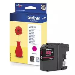 LC121M - Brother Cartridge, Magenta, 300 pages