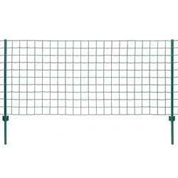 Vidaxl Evro ograja iz jekla 20x0,8 m zelena
