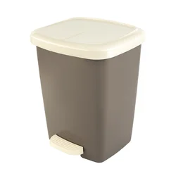 Kanta za otpatke sa pedalom Luxis 25 L - moka/krem