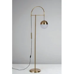 Opviq Podna lampa 8958-7, Zlatne boje