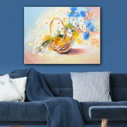 Multikolorna Dekorativna Platna Slika 70 x 100 cm