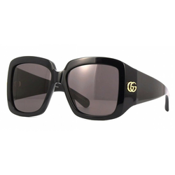 Gucci GG1402S 001 ONE SIZE (55) Črna/Siva