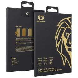 Tel Protect 10X Privacy DLC dijamantni premaz Anti-Spy kaljeno staklo za iPhone 17 Pro Max