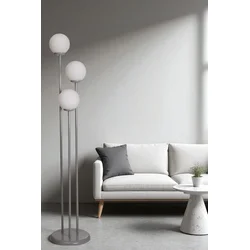 Opviq Podna lampa 8919-1, Siva