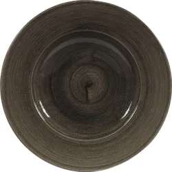 CHURCHILL Stonecast Iron Black globok krožnik, premer: 280 mm (12 kos)