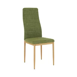 eoshop stol, zelena tkanina/kovina, COLETA NOVA