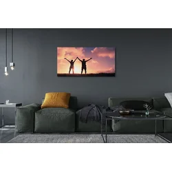tulup.si Slika na platnu Ljudje zahod 120x60 cm