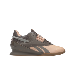 Reebok Legacy Womens Lifter II Shoes, Aura Orange/Boulder Grey - 40.5