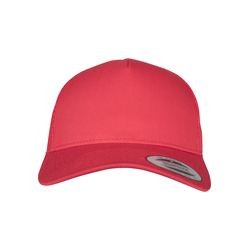 5-Panel Retro Trucker Cap Red