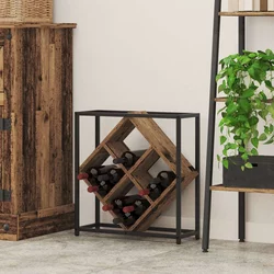 Stalak za vino Staro drvo 51 x 18 x 52,5 cm Konstruirano drvo