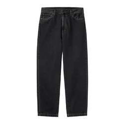 Carhartt WIP Aaron Jeans black stone washed