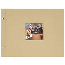 Goldbuch Bella Vista Screw type foto album, 39 x 31 cm, 40 strana, bež