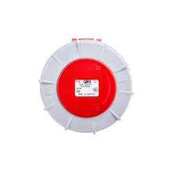 PCE Prenosna vtičnica 63A 4P 400V rdeča IP67 POWER TWIST 234-6