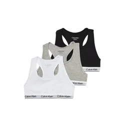 Calvin Klein Underwear Modrček pegasto siva / črna / bela