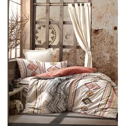 L`ESSENTIEL MAISON Ranforce posteljina (160x220) Felix Tile Red