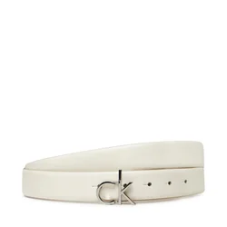 Ženski pas Calvin Klein Ck Buckle Belt 3.0_Smooth K60K613156 Bela