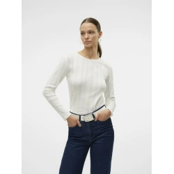 Vero Moda Ženska majica Lisa, Bela