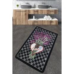 Opviq Prostirka za kupatilo 70x120cm Šarena