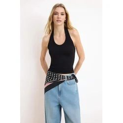 Trendyol Milla Ženska majica TWOSS26AL00016, Crna