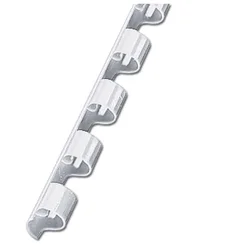 SPIRALA PLASTIČNA FI- 6MM PK100 FORNAX BIJELA