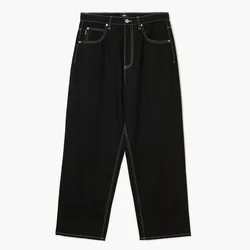 Cropp - Super baggy farmerke ispranog izgleda - CRNO