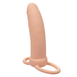 California Exotics Performance Maxx Rechargeable Thick Dual Penetrator Ivory
