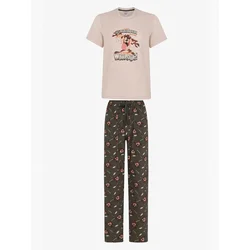 Penti Dolga pižama Pyjama-Sets mešane barve