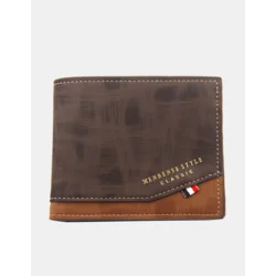 Moška denarnica MenBense Classic Temno Rjava